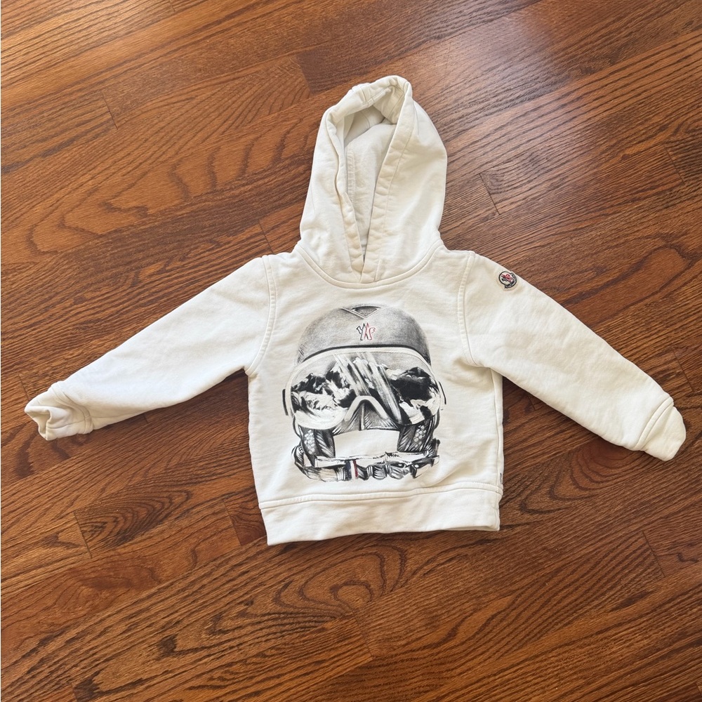 Moncler Ivory Sweatshirt
